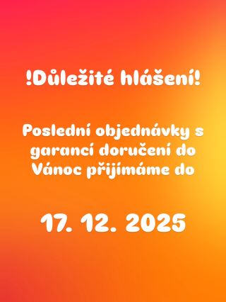 Děkujeme všem za objednávky, zájem je letos opravdu velký 🧡 A pokud necháváte dárky každý rok na poslední chvíli, tak u...